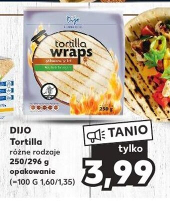 Kaufland DIJO Tortilla 250/296 g oferta
