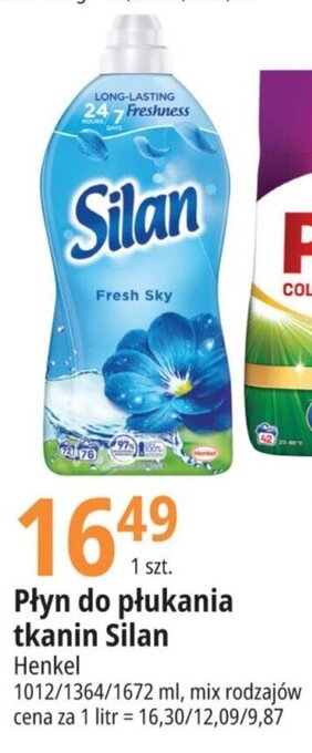 E.Leclerc Płyn do płukania tkanin Silan Henkel 1012/1364/1672 ml oferta