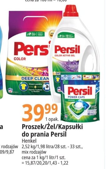 E.Leclerc Proszek/Żel/Kapsułki do prania Persil oferta