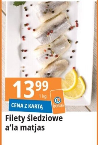 E.Leclerc Filety śledziowe a'la matjas 1 kg oferta