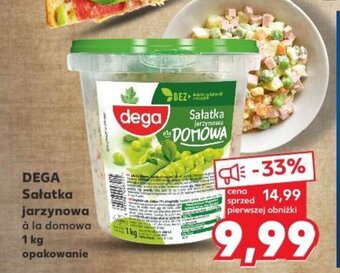 Kaufland DEGA Sałatka jarzynowa 1 kg oferta
