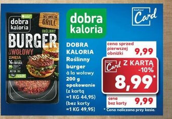 Kaufland DOBRA KALORIA Roślinny burger 200 g oferta