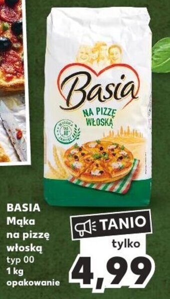 Kaufland BASIA Mąka na pizzę włoską typ 00 1 kg oferta