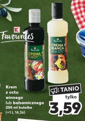 Kaufland Krem z octu winnego lub balsamicznego 250 ml oferta