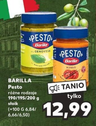 Kaufland BARILLA Pesto oferta