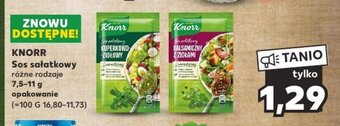 Kaufland KNORR Sos sałatkowy 7,5-11 g oferta