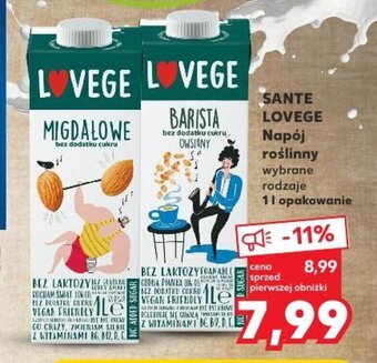 Kaufland SANTE LOVEGE Napój roślinny 1 l oferta