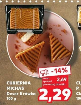 Kaufland CUKIERNIA MICHAŚ Deser Krówka 100 g oferta