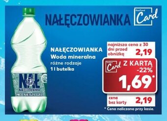 Kaufland NAŁĘCZOWIANKA Woda mineralna 1 l oferta