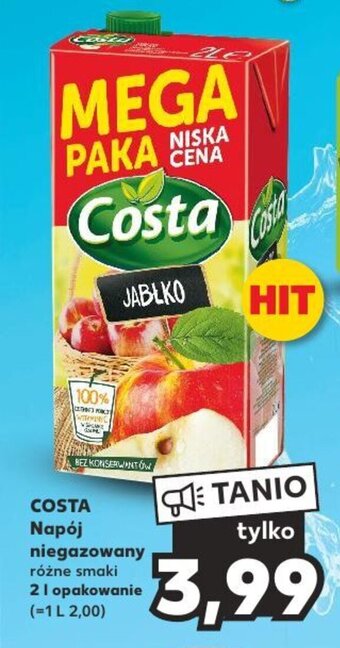 Kaufland COSTA Napój niegazowany 2 l oferta
