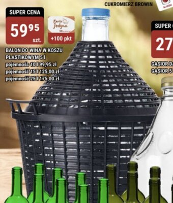 bi1 BALON DO WINA W KOSZU PLASTIKOWYM 5l oferta