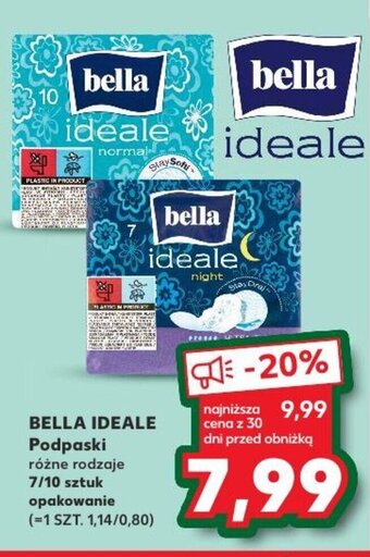 Kaufland BELLA IDEALE Podpaski oferta