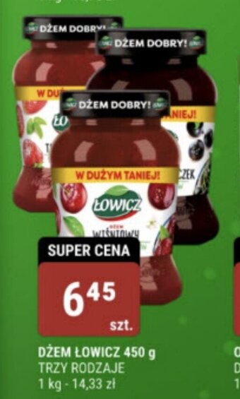 bi1 DŻEM ŁOWICZ 450 g oferta
