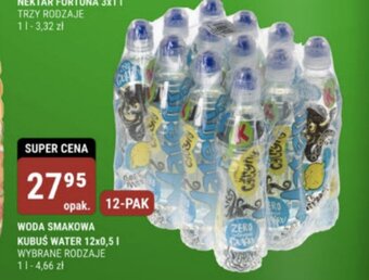 bi1 WODA SMAKOWA KUBUŚ WATER 12x0,5 l oferta