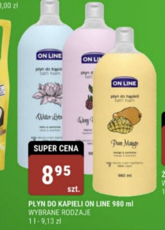 bi1 PŁYN DO KAPIELI ON LINE 980 ml oferta