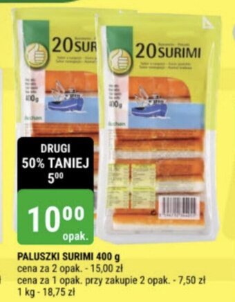 bi1 PALUSZKI SURIMI 400 g oferta
