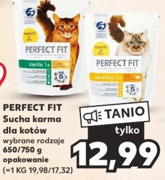 Kaufland PERFECT FIT Sucha karma dla kotów 650/750 g oferta