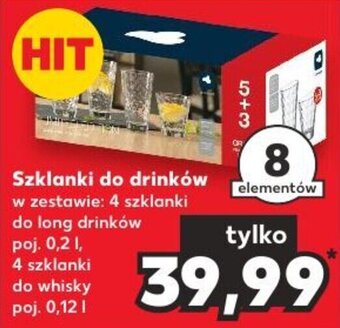 Kaufland Szklanki do drinków oferta