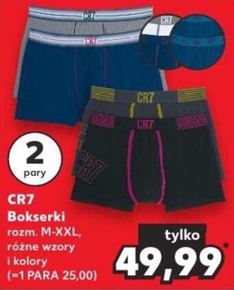 Kaufland CR7 Bokserki oferta