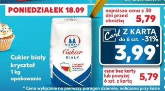 Kaufland Cukier biały kryształ 1 kg oferta