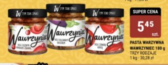 bi1 PASTA WARZYWNA WAWRZYNIEC 180 g oferta