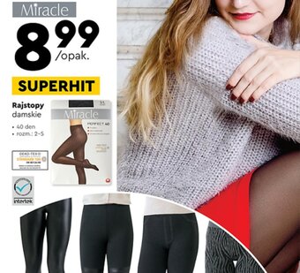 Biedronka Rajstopy damskie Miracle oferta