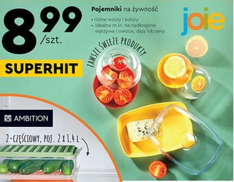 Biedronka Pojemniki na żywność joie oferta