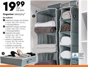 Biedronka Organizer tekstylny oferta