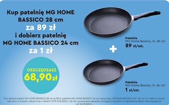 Biedronka Kup patelnię MG HOME BASSICO 28 cm oferta