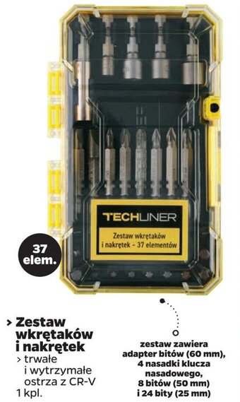 Netto Zestaw wkrętaków i nakrętek 37 elem. oferta