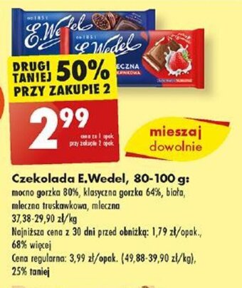 Czekolada E.Wedel, 80-100 g