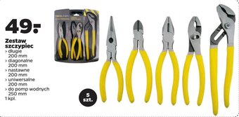 Netto Zestaw szczypiec 5 szt. oferta