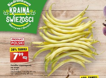 Biedronka Fasolka szparagowa na wagę 1 kg oferta
