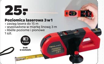 Netto Poziomica laserowa 3w1 oferta