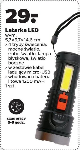 Netto Latarka LED oferta