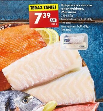 Biedronka Polędwica z dorsza atlantyckiego, Marinero 100 g oferta