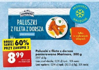 Biedronka Paluszki z fileta z dorsza panierowane Marinero, 300 g oferta