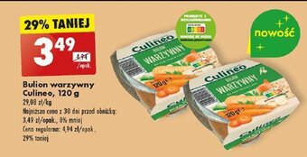 Biedronka Bulion warzywny Culineo, 120 g oferta