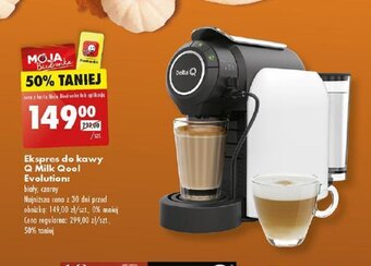 Biedronka Ekspres do kawy Q Milk Qool Evolution oferta