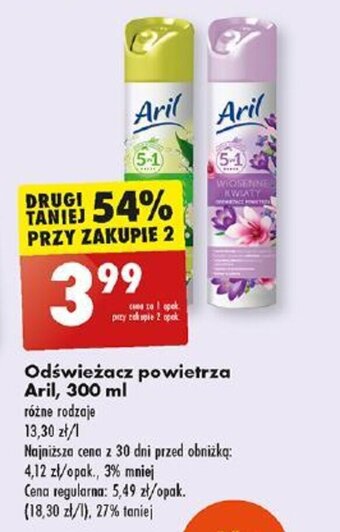 Biedronka Odświeżacz powietrza Aril, 300 ml oferta