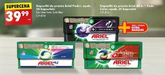Biedronka Kapsułki do prania Ariel Pods+, opak. 26 kapsułek oferta
