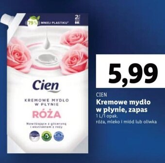 Lidl CIEN Kremowe mydło w płynie 1 L oferta