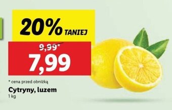 Lidl Cytryny 1kg oferta