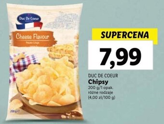 Lidl DUC DE COEUR Chipsy 200 g oferta