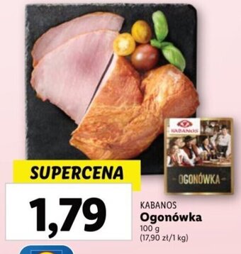 Lidl KABANOS Ogonówka 100 g oferta