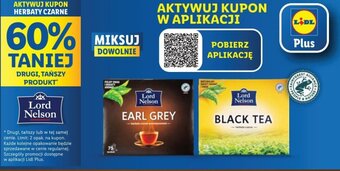 Lidl HERBATY CZARNE Lord Nelson oferta