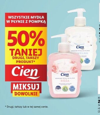Lidl WSZYSTKIE MYDŁA W PŁYNIE Z POMPKĄ oferta