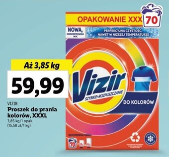 Lidl VIZIR Proszek do prania kolorów, XXXL 3,85 kg oferta