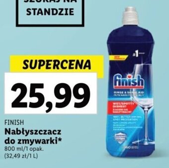 Lidl FINISH Nabłyszczacz do zmywarki 800 ml oferta