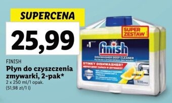 Lidl FINISH Płyn do czyszczenia zmywarki, 2-pak 2 x 250 ml oferta